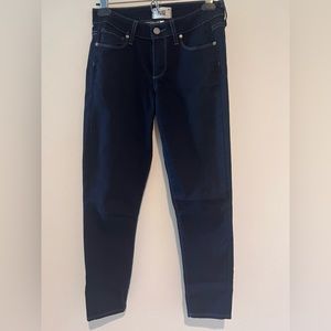 Dark Blue Paige Skinny Jeans